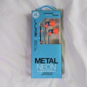 JLab aluminum earbuds